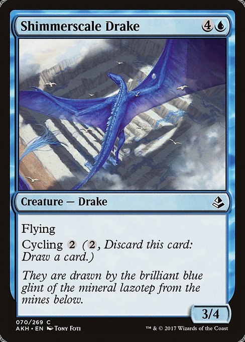 Shimmerscale Drake - Amonkhet #70