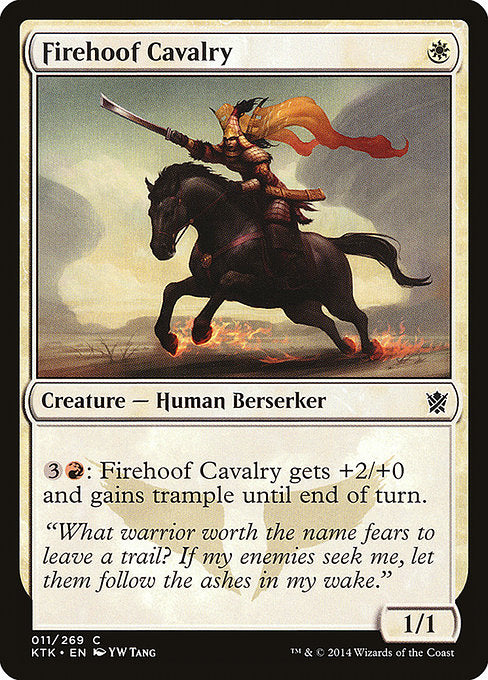 Firehoof Cavalry - Khans of Tarkir #11
