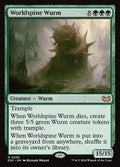 Worldspine Wurm - Duskmourn: House of Horror Commander #206