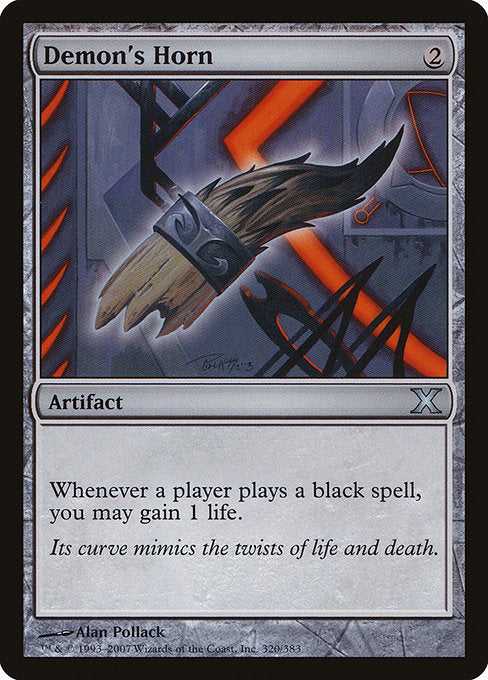 Demon's Horn - Tenth Edition #320