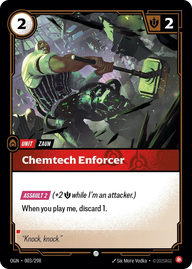 Chemtech Enforcer Riftbound card image
