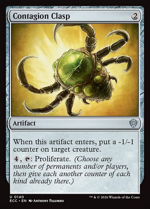 Contagion Clasp - Lorwyn Eclipsed Commander #140