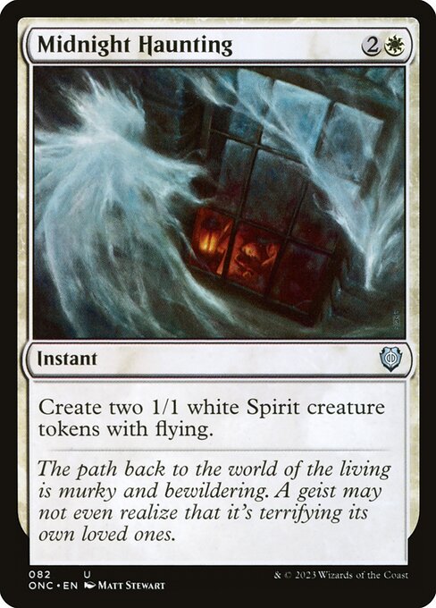 Midnight Haunting - Phyrexia: All Will Be One Commander #82