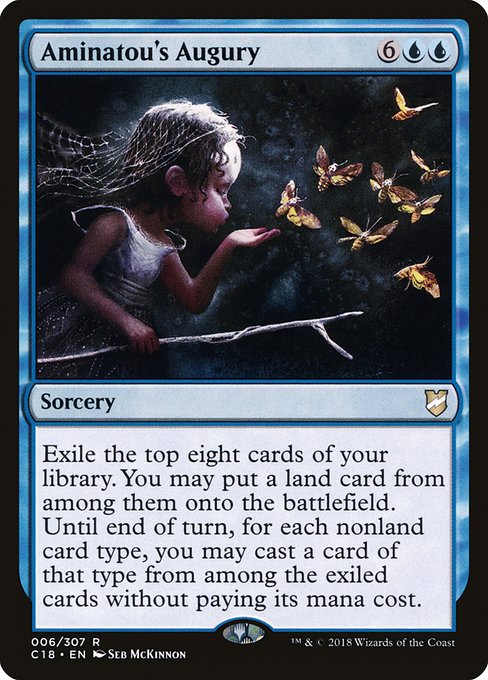 Aminatou's Augury - Commander 2018 #6