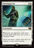 Monologue Tax Marvel Super Heroes Commander Magic: The Gathering card image