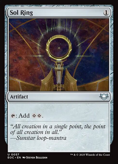 Sol Ring Edge of Eternities Commander Magic: The Gathering card image