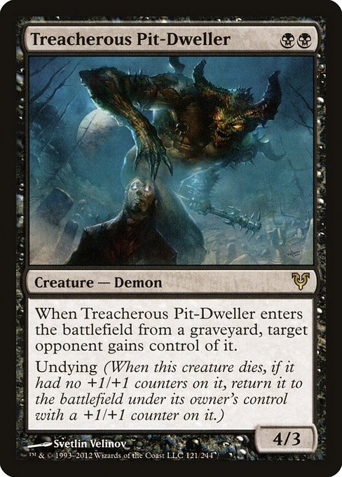 Treacherous Pit-Dweller - Avacyn Restored #121