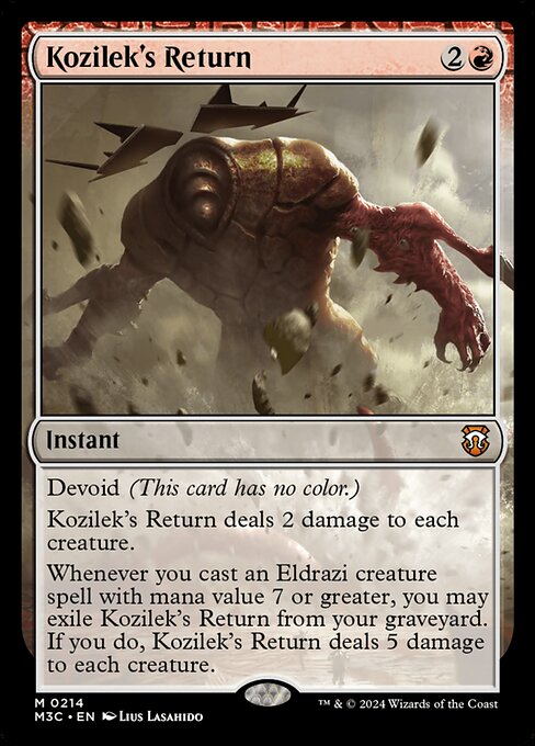 Kozilek's Return - Modern Horizons 3 Commander #214