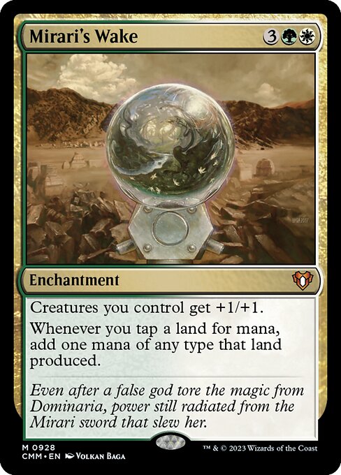Mirari's Wake Commander Masters Magic: The Gathering card image