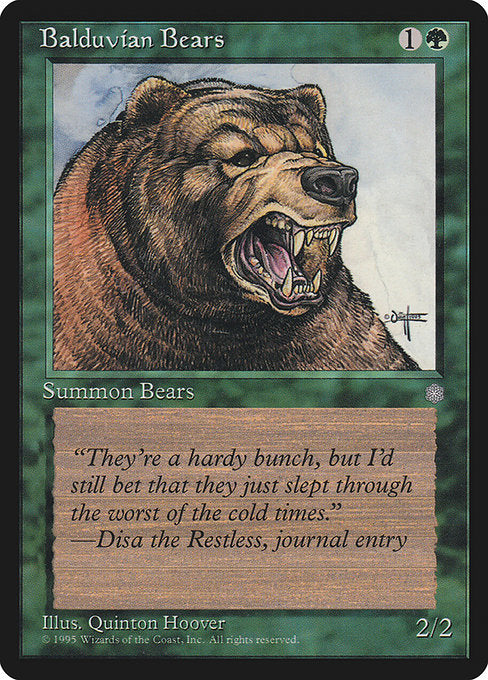 Balduvian Bears - Ice Age #226