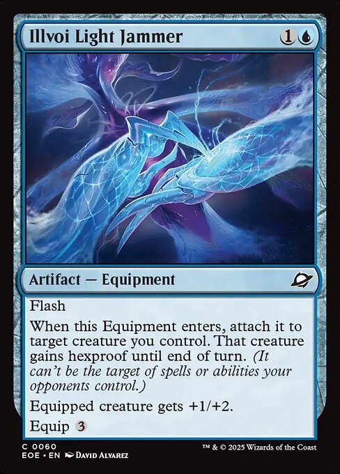 Illvoi Light Jammer Edge of Eternities Magic: The Gathering card image