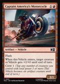 Captain America's Motorcycle Marvel Super Heroes Commander Magic: The Gathering card image