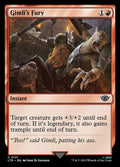 Gimli's Fury The Lord of the Rings: Tales of Middle-earth Magic: The Gathering card image