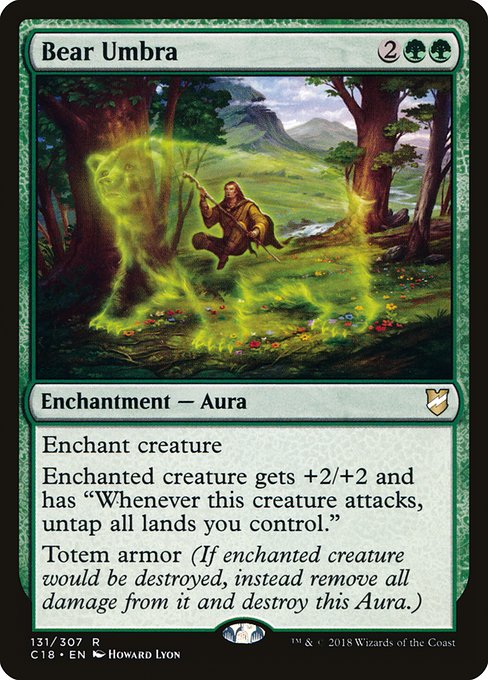 Bear Umbra - Commander 2018 #131