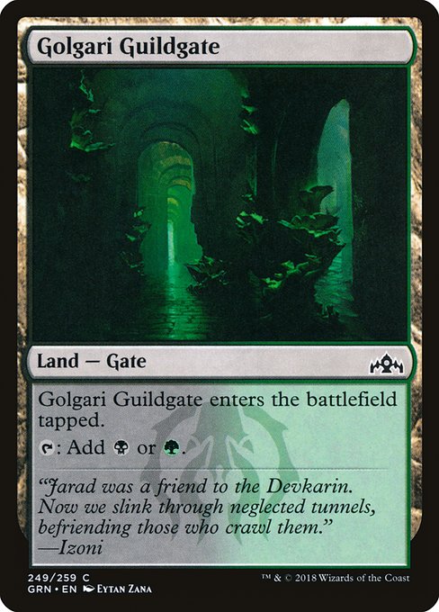 Golgari Guildgate - Guilds of Ravnica #249