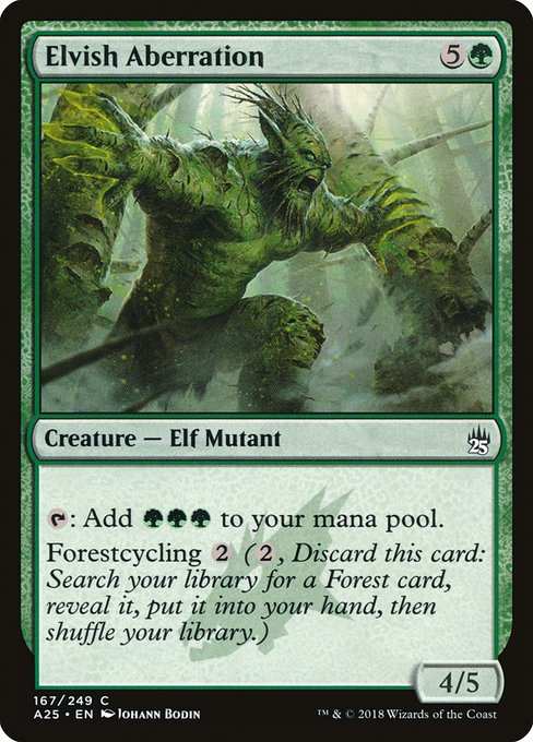 Elvish Aberration - Masters 25 #167