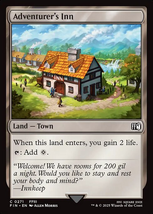 Adventurer's Inn - Final Fantasy #271 Magic: The Gathering card image