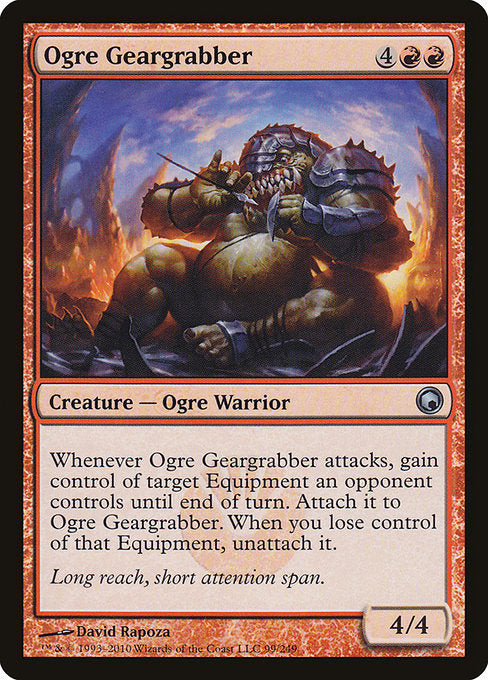 Ogre Geargrabber - Scars of Mirrodin #99