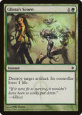 Glissa's Scorn New Phyrexia Magic: The Gathering card image