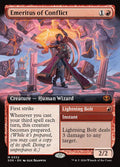 Emeritus of Conflict // Lightning Bolt - Secrets of Strixhaven #332