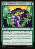 New Generation's Technique Teenage Mutant Ninja Turtles Magic: The Gathering card image