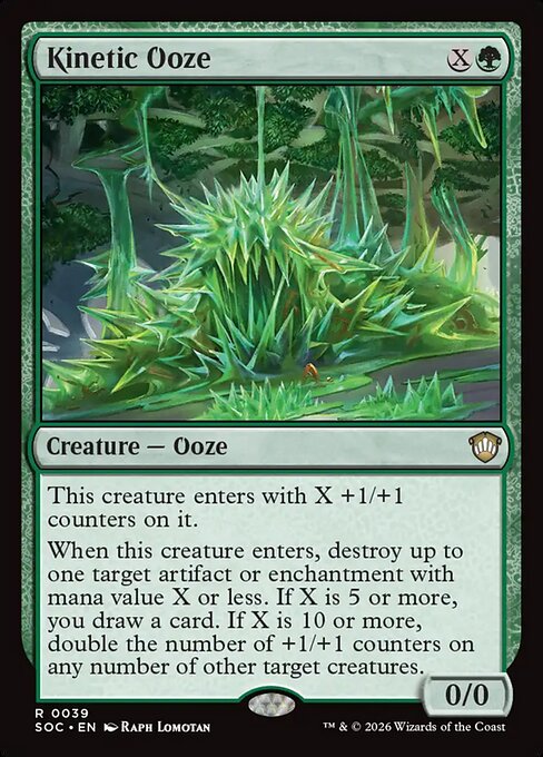 Kinetic Ooze - Secrets of Strixhaven Commander #39