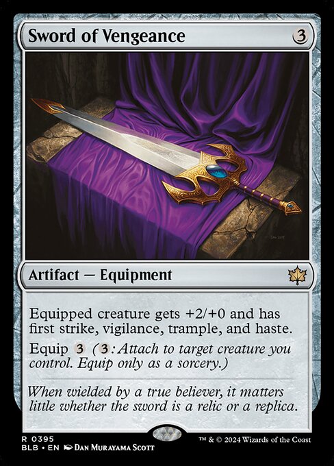 Sword of Vengeance - Bloomburrow #395