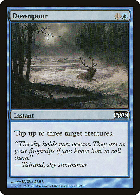 Downpour - Magic 2013 #48 Magic: The Gathering card image