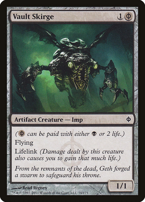 Vault Skirge - New Phyrexia #76 Magic: The Gathering card image