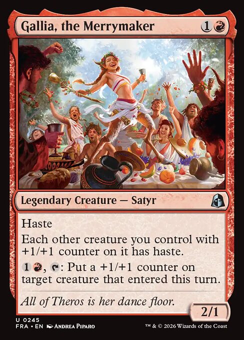 Gallia, the Merrymaker - Reality Fracture - Non-Foil