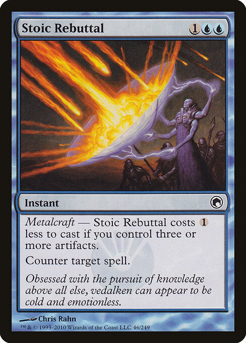 Stoic Rebuttal Scars of Mirrodin Magic: The Gathering card image