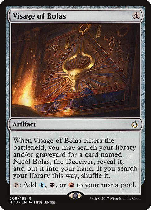 Visage of Bolas Hour of Devastation Magic: The Gathering card image