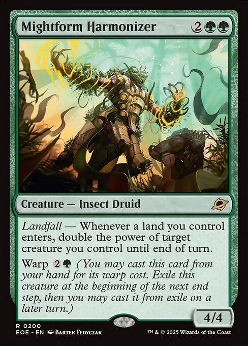 Mightform Harmonizer - Edge of Eternities #200 Magic: The Gathering card image