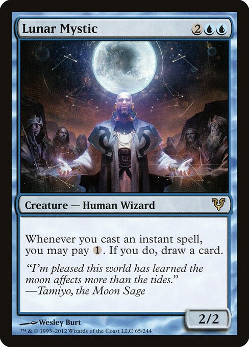Lunar Mystic Avacyn Restored Magic: The Gathering card image