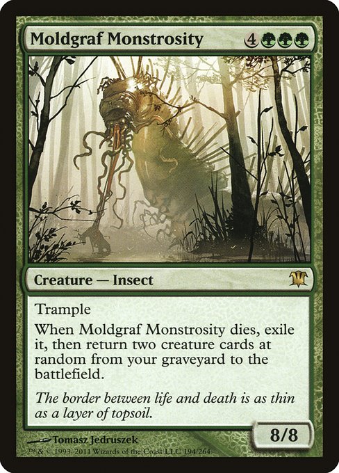 Moldgraf Monstrosity - Innistrad #194