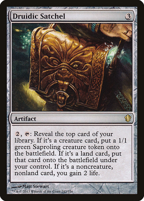 Druidic Satchel - Commander 2013 #242