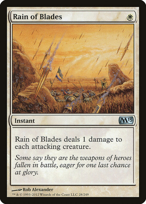 Rain of Blades - Magic 2013 #28