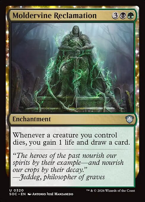 Moldervine Reclamation - Secrets of Strixhaven Commander #320