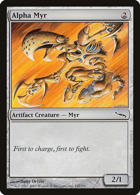 Alpha Myr - Mirrodin #142