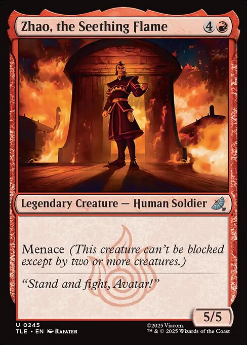 Zhao, the Seething Flame - Avatar: The Last Airbender Eternal #245