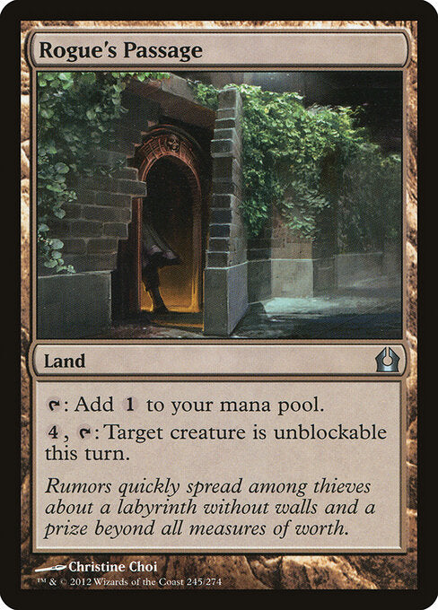 Rogue's Passage Return to Ravnica Magic: The Gathering card image