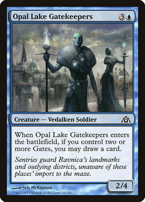 Opal Lake Gatekeepers - Dragon's Maze #16 Magic: The Gathering card image