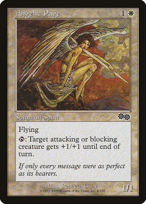 Angelic Page - Urza's Saga #4