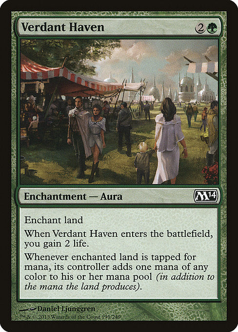 Verdant Haven - Magic 2014 #199
