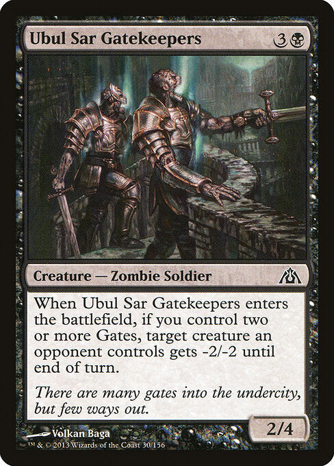Ubul Sar Gatekeepers Dragon's Maze Magic: The Gathering card image