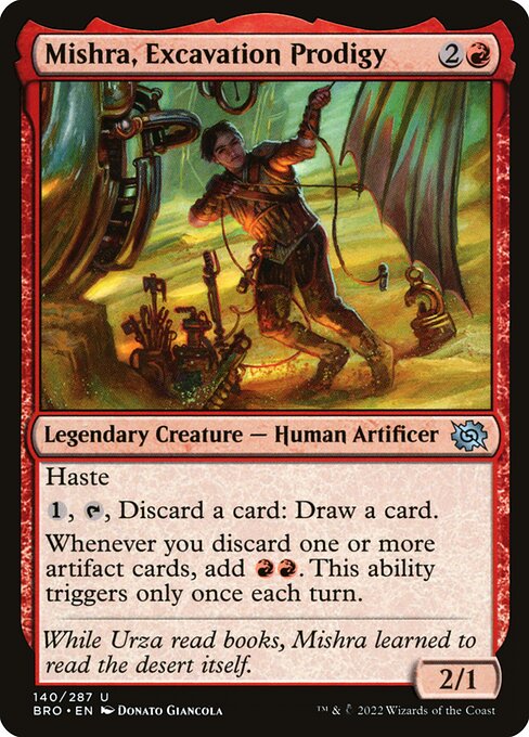 Mishra, Excavation Prodigy - The Brothers' War #140