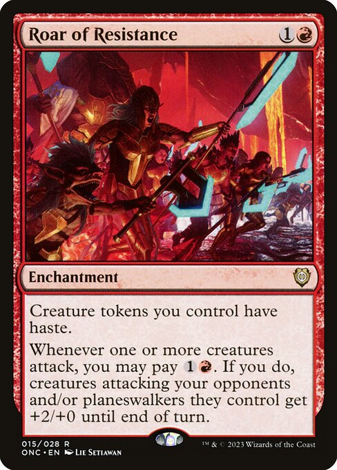 Roar of Resistance - Phyrexia: All Will Be One Commander #15