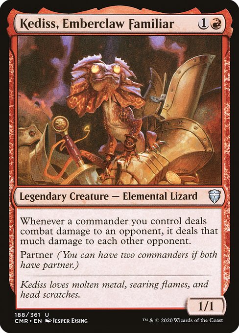 Kediss, Emberclaw Familiar - Commander Legends #188
