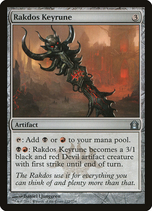 Rakdos Keyrune - Return to Ravnica #232
