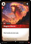 Magma Wurm Riftbound card image
